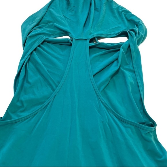Lululemon Hooded T Back Tank Swim Beach Cover Up Dress L boho vacation - Picture 7 of 14